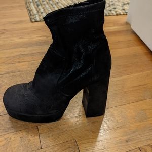 Free People suede boots
